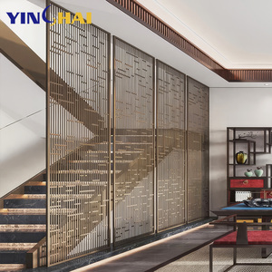 CNC Cutting <strong>Screens</strong> <strong>Room</strong> <strong>Divider</strong> <strong>for</strong> Home Hotel Living <strong>Room</strong> Staircase <strong>Room</strong> <strong>Divider</strong> Stainless Steel Partition Wall <strong>Divider</strong> - Product Image 1