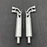 Système d'échappement avec silencieux pour Mercedes-Benz AMG G63 V8 W464, tuyau d'échappement CatBack en titane à soupape contrôlée d'origine, embout de 1,2 mm