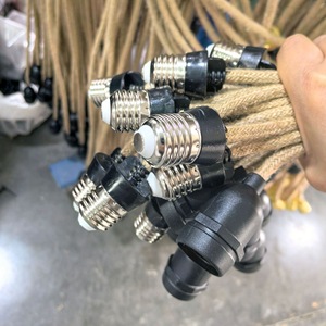 E27 Lamp Holder <b>Socket</b> Holder 25mm Plastic Outdoor Safety <b>Screw</b> Type 16A 250V Bulk Packaging - Product Image 1
