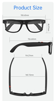 Gafas Inteligentes Originales con IA y Asistente ChatGPT, Cámara HD 1080P, Grabación de Video, Traducción en Tiempo Real, Audio