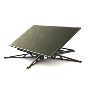 Traqueur solaire à double axe pour montage <span class=keywords><strong>sur</strong></span> toit à faible hauteur, profil en aluminium, nouveau design, faible coût, capteur de lumière solaire, moteur à engrenages, AC 110-230V - Product Image 1
