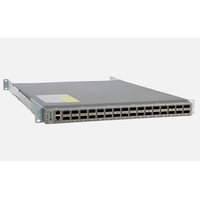 Switch Jaringan N9K-C9232C Bekas 32X 100GB QSFP28 Seri 9200, Aliran Udara Masuk Portside, Tersedia