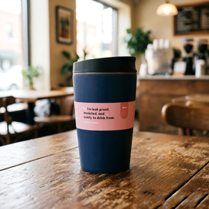 12 oz mugs customizable sliding cover leak-proof vacuum double-wall stainless steel <b>coffee</b> mug - Product Image 3