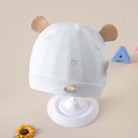 Gorro de Bebé Recién Nacido, Bonito y Estampado, de Doble Capa, de Algodón Suave, sin Costuras, Unisex, para Primavera, Otoño e Invierno