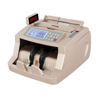 Compteur de billets de banque Euro Machine de comptage d'argent durable LCD compteur de billets de banque Machine équipement de banque