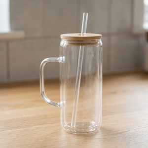 Globo de Nieve Moderno de Vidrio de 20oz con Asa, Marca JuPeng, Regalo para el Hogar, Disponible en EE. UU. - Product Image 3