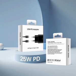 <span class=keywords><strong>Cargador</strong></span> Rápido <span class=keywords><strong>de</strong></span> Pared EP-TA800 con Enchufe Europeo <span class=keywords><strong>de</strong></span> 25W, Protección OTP a Prueba <span class=keywords><strong>de</strong></span> Fuego, Cable Tipo-C para 15 Pro Max, para Android y Laptops - Product Image 1