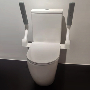 Inodoro Monobloque Comercial de Pared con Silla <span class=keywords><strong>Elevada</strong></span> para Discapacitados, Material Sanitario - Product Image 6