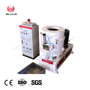 Dispositivo de reprocesamiento de bolsas de PET y PE, planta densificadora de reciclaje, películas alimentarias de HDPE, aglomerador de plástico semifundido, 100L, 200L, 300L - Product Image 1