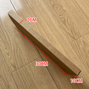Caja para Plantillas de Zapatos Aigli Packaging, 30x10x2cm, Caja Plegable de Papel Kraft para Empaque de Recuerdos de Boda - Product Image 5