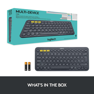 Teclado Logitech K380, Conexión a 3 Dispositivos, Cambio Fácil para Windows, Mac, Android, iOS, Chrome OS, Hogar y Oficina - Product Image 6