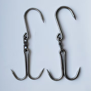 Rails <span class=keywords><strong>de</strong></span> <span class=keywords><strong>crochet</strong></span> <span class=keywords><strong>de</strong></span> viande en acier inoxydable <span class=keywords><strong>de</strong></span> haute qualité pour boucherie <span class=keywords><strong>crochet</strong></span> <span class=keywords><strong>de</strong></span> <span class=keywords><strong>boucher</strong></span> en métal S pour la viande - Product Image 1