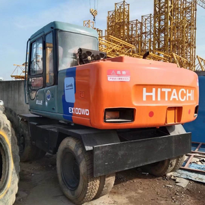 รถขุดไฮดรอลิกแบบตีนตะขาบ Hitachi Ex100 ขนาด 10 ตัน ระบบไฮดรอลิกขนาดกลาง พร้อม PLC และเกียร์ มีสินค้าในสต็อก - Product Image 4