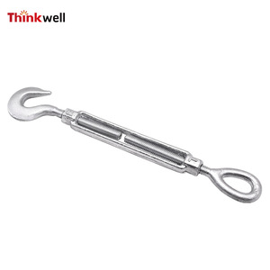 ตัวปรับแรงดึงแบบตะขอและห่วงเหล็กชุบสังกะสี Thinkwell สำหรับงานปรับแรงดึง - Product Image 1