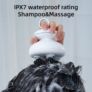 Masajeador de Cuero Cabelludo, Masajeador de Cabeza Vibratorio de Mano con Nodos de Silicona Ligeros para una Limpieza Profunda del Cabello y Crecimiento - Product Image 2