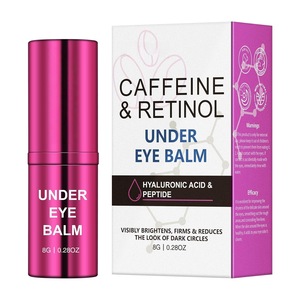 Travel Size <b>Instant</b> Anti-Puffiness <b>Remove</b> Under <b>Eye</b> <b>Bags</b> and <b>Eye</b> Circles Anti-wrinkle Firming Caffeine <b>Eye</b> <b>Cream</b> - Product Image 1