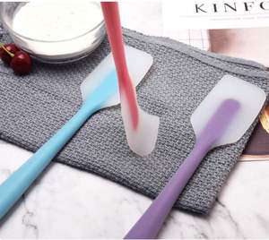 Outils de cuisine sans couture pour la cuisson et la pâtisserie grattoir antiadhésif en caoutchouc flexible et silicone résistant à la chaleur cuillère et spatule - Product Image 3