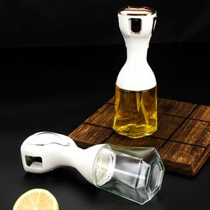 Beautiful Home Kitchen Oil Sprayer New Fine Mist Glass Oil Spray <b>Bottle</b> Push-Type Barbecue Oil Pot with Color Box - Product Image 5