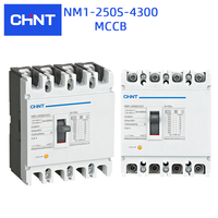 Disjoncteur à boîtier moulé Chint NM1 690VAC 10A à 1250A 50/60Hz pour systèmes industriels