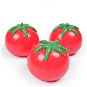 Promotional Toy TPR Tomatoes Stress Relieve Tomato Vent Water <b>Ball</b> Tomato Anti Stress <b>Ball</b> Release Stress <b>Squeeze</b> <b>Ball</b> Toy - Product Image 1