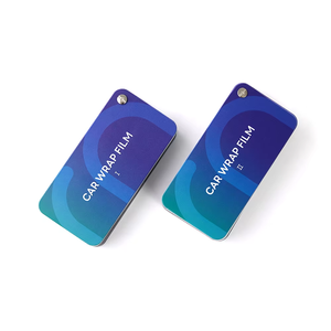 Gran oferta <span class=keywords><strong>Moben</strong></span> Super calidad PET Liner Color Shift Sparkling Black No-Yellowing Car Body Wrap Film Roll Sticker Superficie brillante - Product Image 2