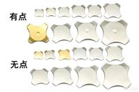Dôme métallique en forme de croix avec point central, dôme métallique tactile multi-tailles pour interrupteur à membrane