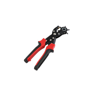 Alicates perforadores de cinturones DIY de acero de alto carbono 2.0-4.5mm con mango de plástico para herramientas de fabricación de cuero - Product Image 2