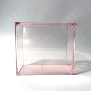 High Quality Clear Square Game Collection <b>Box</b> Customized Acrylic Gradient Color <b>Box</b> for Display Only - Product Image 6