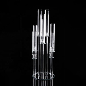 Chandelier <span class=keywords><strong>fantaisie</strong></span> en cristal, 10 bras, porte-bougie, 1m de haut, pour Table, mariage, bon marché - Product Image 3