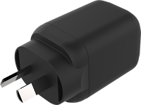 Chargeur GaN 30W USB C Chargeur rapide 2 ports Chargeur GaN pour ordinateur portable et téléphone