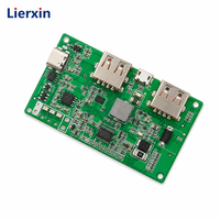 Carte de circuit imprimé (PCB) Lierxin pour batterie externe, applications OEM pour chargeurs portables et appareils électroniques