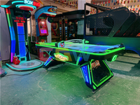 Table de jeu d'arcade de hockey sur air pour aire de jeux intérieure pour enfants, machines de jeux d'arcade à monnayeur, prix de la table de hockey sur glace à monnayeur