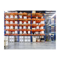 Système de rayonnage à double profondeur Van Mobile personnalisé Rayonnage à large densité d'allée Rayonnage d'entrepôt métallique à palettes à haute baie