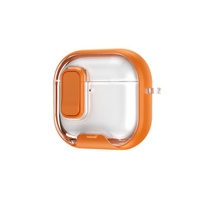 Funda Magnética con Expulsión Automática para <span class=keywords><strong>AirPods</strong></span> 4 <span class=keywords><strong>Pro</strong></span> 3, con Soporte para Teléfono, Híbrida de PC y TPU, Novedad 2026 - Product Image 2