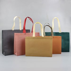 Sacs de courses réutilisables en tissu non tissé, écologiques, de haute qualité, avec logo personnalisé, sacs de courses en tissu non tissé - Product Image 4