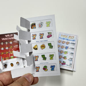 Cartes et billets à languette personnalisables avec finition vernie, choix de couleurs multiples, <span class=keywords><strong>valeur</strong></span> commerciale accrue - Product Image 4