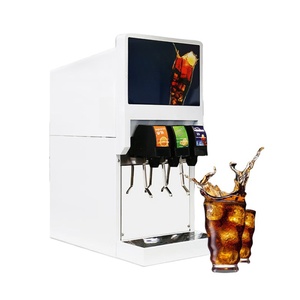 Dispensador de Bebidas Carbonatadas de Acero Inoxidable Comercial de 6 Grifos, Dispensador de Refrescos de Grado Alimenticio, Máquina de Bebidas Carbonatadas para Mostrador - Product Image 2