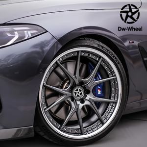 Rines DW de Aleación Forjada de Alto Rendimiento con Múltiples Radios de 18-24 Pulgadas, Borde Pulido Personalizado de 40 mm para M3 M4 M8 840i M850i <span class=keywords><strong>Gran</strong></span> Coupé - Product Image 1