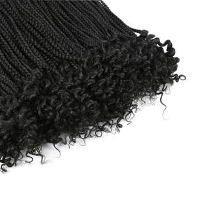 New Long Nữ Thần Hộp Braid Tổng Hợp Crochet Jumbo Bện Tóc Nối Đen Nâu <span class=keywords><strong>Bug</strong></span> Ombre Bím Tóc - Product Image 4