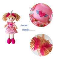 Poupée en peluche rose de 45 cm de la série fantaisie JIAJIA, modèle Bet88, jouet en peluche doux et tendance pour enfants, origine Chine/JIA