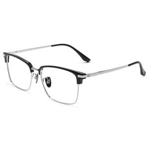22212 B titane Super léger lunettes plein cadre <span class=keywords><strong>grande</strong></span> <span class=keywords><strong>taille</strong></span> pour grand visage pour lunettes optiques lunettes pour hommes en gros - Product Image 3