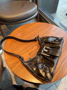 Bolso bandolera de mujer de piel sintética retro desgastada, bolso de hombro moderno, gran venta - Product Image 3