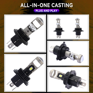 Ampoule de phare LED K3 Mini Lens 30W 12V étanche 5000 Lumens 6000K H4/H7/H11/9006, ajustement universel, garantie 2 ans pour voitures - Product Image 3