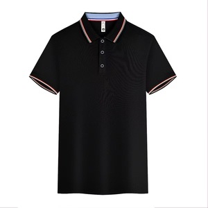 T-<span class=keywords><strong>shirt</strong></span> en polyester à manches courtes et col à revers, respirant et ample, pour hommes et femmes, vente en gros à prix réduit - Product Image 5