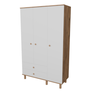 Office Filing Cabinet, <b>3</b>-<b>Door</b> -Drawer <b>Wardrobe</b> Children's Room <b>Wardrobe</b> - Product Image 1