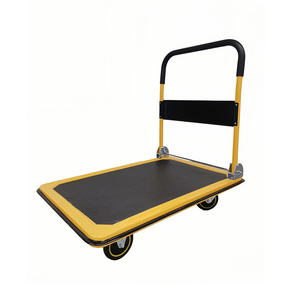 Chariots à main en acier robuste de 60*90 cm, capacité de charge de 300 kg, terrain accidenté, plateforme moderne, <span class=keywords><strong>chariot</strong></span> à main <span class=keywords><strong>pliable</strong></span> - Product Image 3