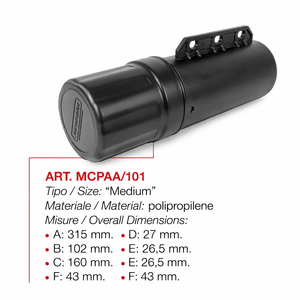 Caja de Documentos Impermeable y Resistente Universal MCPAB 101 MCPAA 101 MCPAA 201 MCPAC 101 para Maquinaria Agrícola - Product Image 3