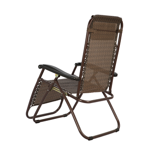 Silla Plegable de Gravedad Cero Ajustable para Exteriores de Acero Inoxidable Moderna Kejie - Product Image 3