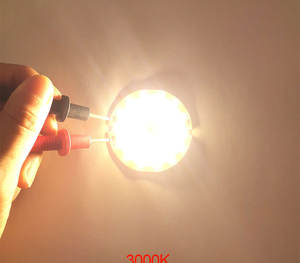 Chip LED COB de 3.7V 2W, Redondo, 50mm de Diámetro, Alto Brillo, Alta Potencia, Lámpara de Trabajo, Múltiples Colores de Luz - Product Image 6