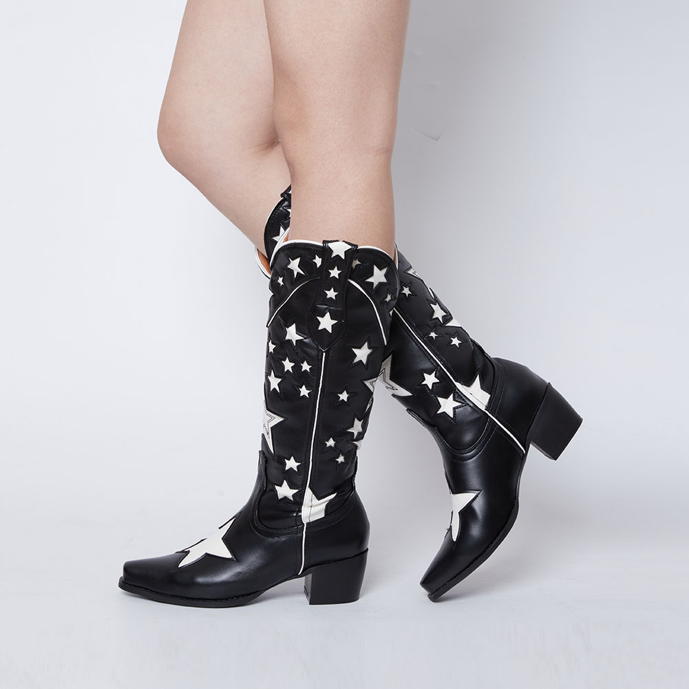 2000ARCHIVES★韓国★人気★SHIRRING WARMER WESTERN BOOTS 2000ARCHIVES☆韓国☆人気☆SHIRRING WARMER WESTERN BOOTS